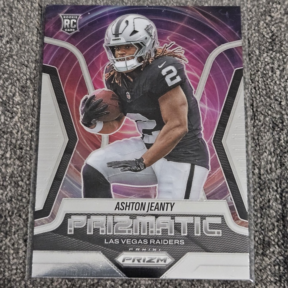2025 Panini Prizm - Prizmatic Ashton Jeanty #7 (RC) Las Vegas Raiders